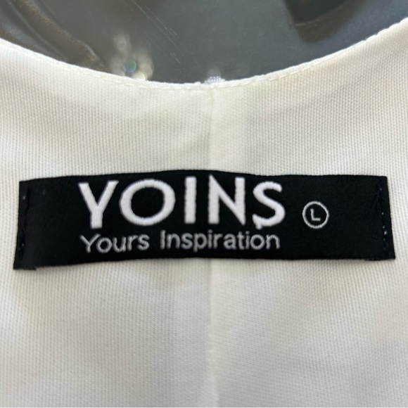 ➕Floral Print Slip Dress knee length Stretch material Size Large NWOT - Picture 4 of 9